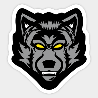 Thriller Wolf Sticker